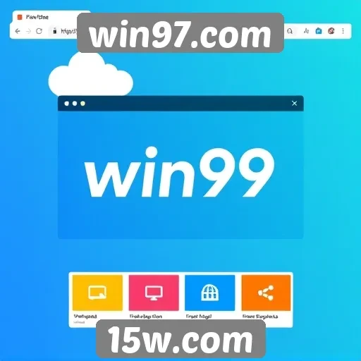 Interface do usuário do win97.com é intuitiva e fácil de usar