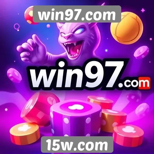 Variedade de jogos disponíveis em win97.com